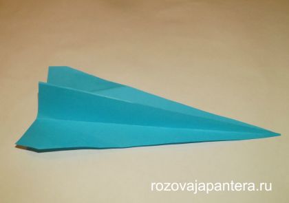 Как сделать самолет из бумаги 14